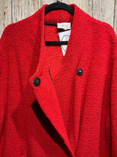 Preloved SAHARA Red Wool Coat