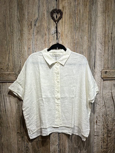 Mama b Linen Shirt Cobo L, SS24