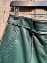 Preloved AMETTE GŐRTZ Teal Leather Trousers