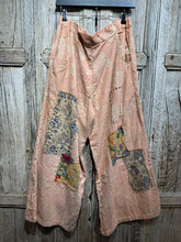 JLS Stripe Appliqué Wide Leg Trousers 1079