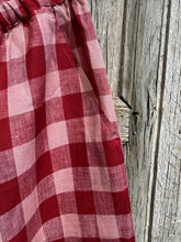 Alembika Red Check Trousers SP603C SS25