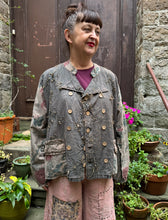 JLS Double Breasted Cotton Floral Jacket 1111