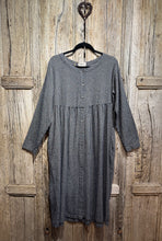 THING Navy Mini Check Dress 7085 AW25