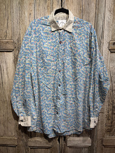 Magnolia Pearl Preloved Boyfriend Shirt 1040