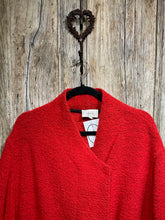 Preloved SAHARA Red Wool Coat