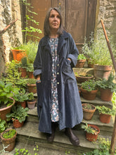 JLS Blue Velvet Coat D49D