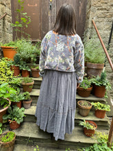 JLS Reversible Floral Velvet Coat D63