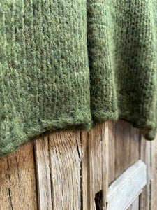 Alembika Forest Green Knit Cardigan AS725F AW24