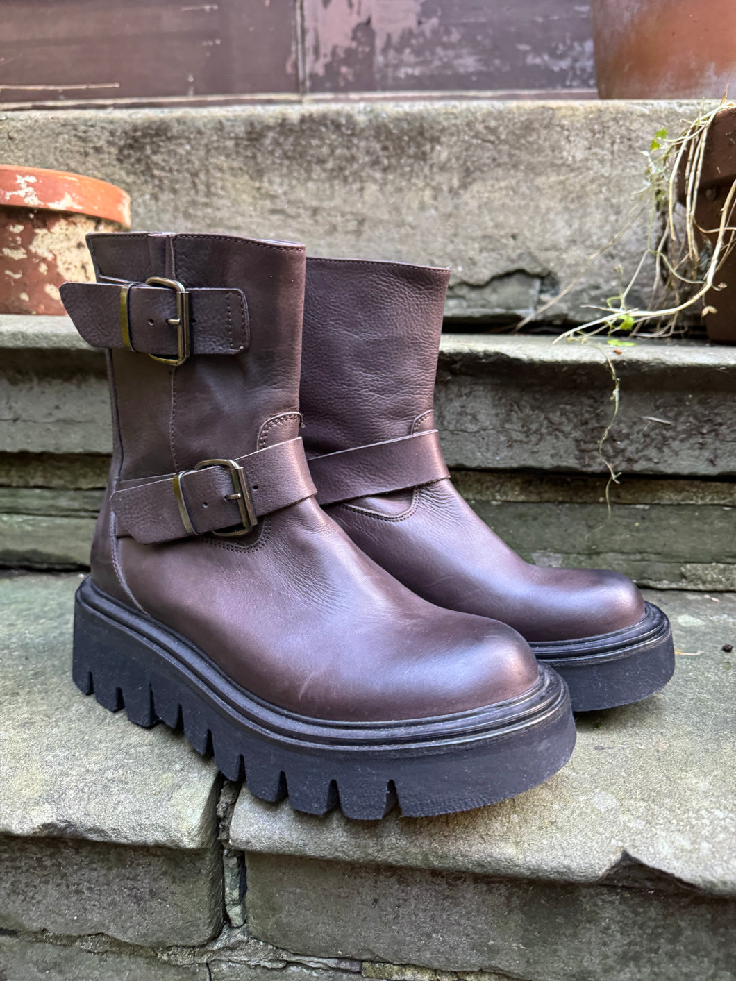 Lofina Gasoline Chocolate Boots 6040 EU37