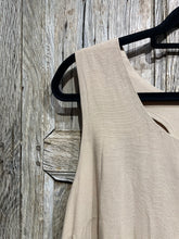 Preloved Caraclan Beige Linen Dress