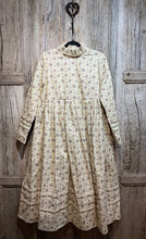 Preloved Cabbages and Roses Lexirose Dress in C&R Earl Printed on Cotton Cord
