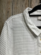 Preloved SAHARA White Stripe Shirt 100% Cotton
