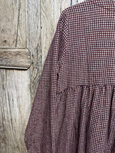 THING Wine Mini Check Dress 7085 AW25