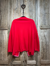 Preloved BRORA Red Cashmere Cardigan