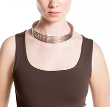 Katerina Vassou ALERTNESS Silver plated necklace with Aquamarine