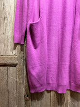 Preloved VILA Old Rose Edge-to-Edge Cardigan