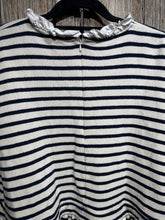 Preloved CABBAGES & ROSES Stripe Fleece Lined Jumper