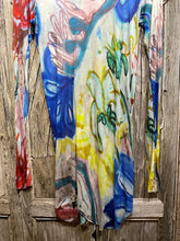 Preloved Silk Pattern Top