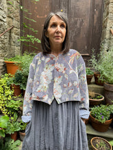 JLS Reversible Floral Velvet Coat D63