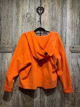 Preloved HENRIETTA STEFFENSEN Orange Fleece Edge-to-Edge Jacket