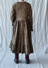 Les Ours Melo Popeline Havane Fleurs Dress AW25