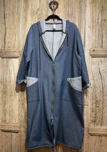 Preloved 158C Denim Look Coat