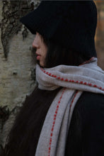 Oats & Rice Weaver Grey Cashmere Scarf OR25-S01