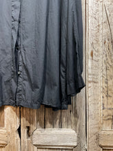 Preloved Black Oversize Cotton Shirt