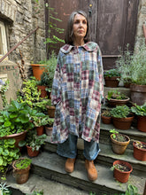JLS Patchwork Cotton Dress Coat D56B
