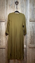 Preloved Toast Olive Green Dress