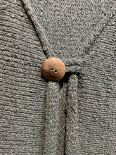 Preloved Shepherds Green Linen Cardi