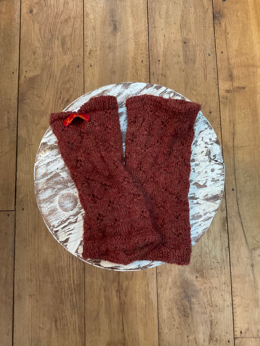 Preloved EWA I WALLA Rust Coloured Wrist Warmers