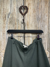 Preloved ÈCHAPPÈES BELLES Wool Mix Green/Teal Wide Leg Trousers