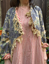 JLS Reversible Cape Stripe Reversible Jacket D02