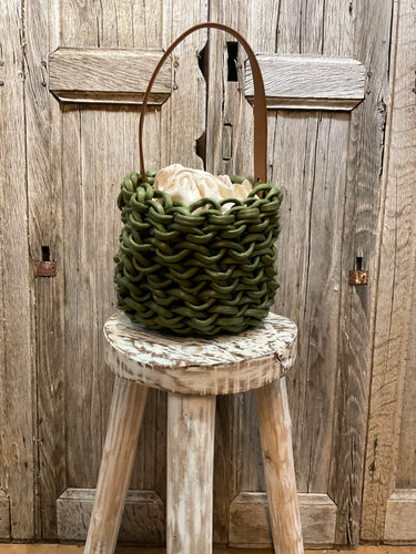 alienina Lola Olive Caramel Bag