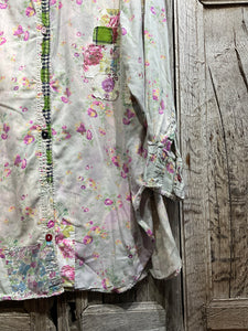 Preloved Magnolia Pearl Pressed Flowers Shirt 1624