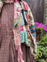 JLS Cotton Patchwork Tie Jacket 1166