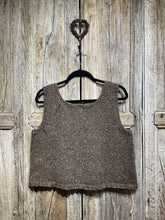 Handknits by ME Blue Brown Wool Vest