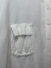 Preloved Rundholz White Cotton Cardigan