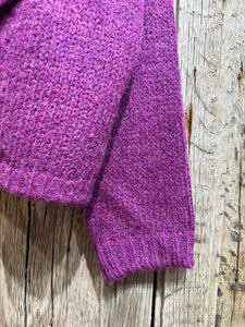 Alembika Purple Knit Sweater AS726P AW24