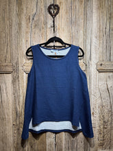LUUKAA Navy Sleeveless Top 26Y0134 SS26