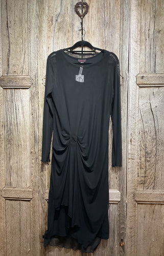 Preloved HABITS COLLECTION Black Dress with Mesh