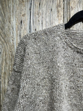 Handknits by ME Soft Brown Crop Wool and Mohair Cardigan