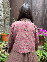 JLS Reversible Cropped Soft Cotton Patchwork Jacket