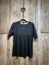 Preloved COMPTOIR DES COTONNIERS Black Short Sleeved Top