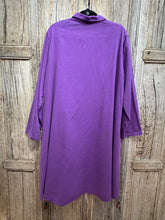 Preloved Ischiko Purple Cotton Drill Dress
