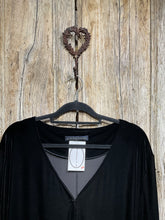 Preloved A H EXCLUSIVE Black Velvet Dress Coat