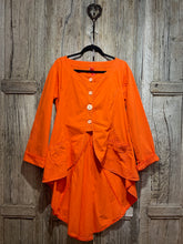 Preloved Ewa I Walla Orange Tailed Jacket