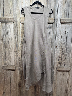 Preloved Ralston Taupe Linen Dress