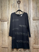 Preloved MY SOUL Black Jersey Dress with Zip at Back